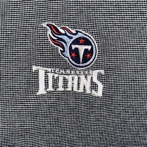 Dynasty Other - Men’s Tennessee Titans football blue polo shirt size 2XL Dynasty brand